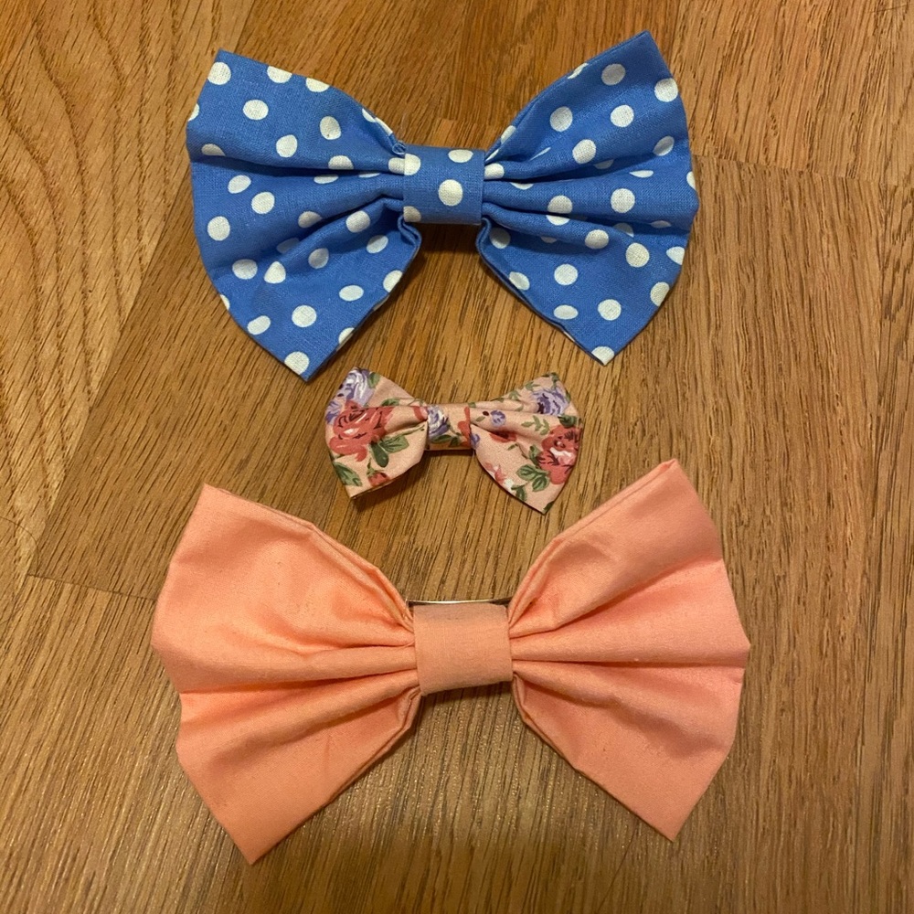 Cute Hair Bows 💙💕